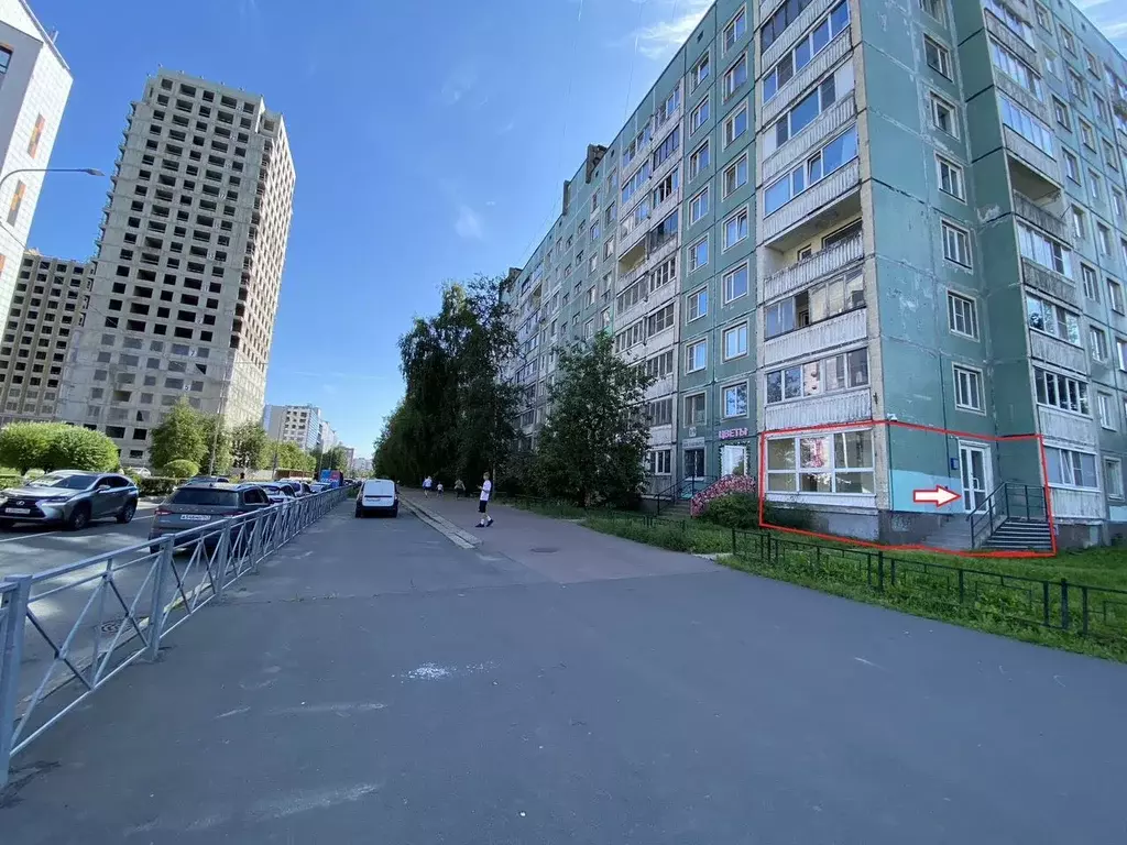 Торговая площадь в Санкт-Петербург ул. Шостаковича, 1/9 (20 м) - Фото 2