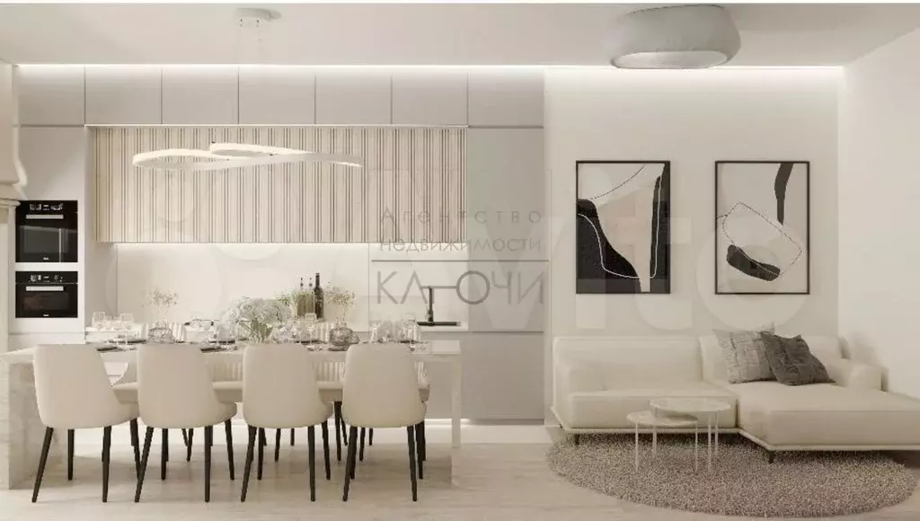 2-к. квартира, 75,9 м, 19/25 эт. - Фото 1