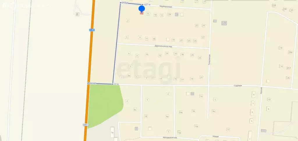 Дом в Березняки, Садовая улица (92 м) - Фото 1