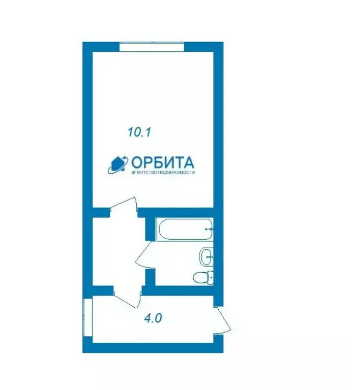 1-комнатная квартира: Тюмень, улица 30 лет Победы, 73 (15.4 м) - Фото 1