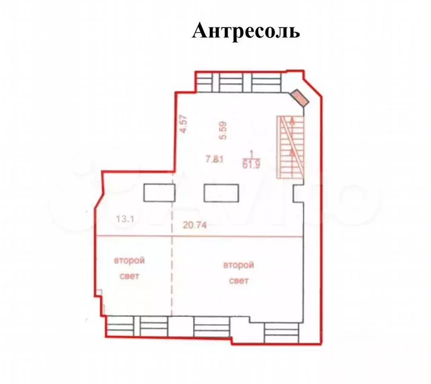 Помещение свободного назначения222 м - Фото 1