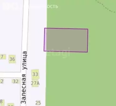 Участок в Новофёдоровка, Залесная улица (30 м) - Фото 1