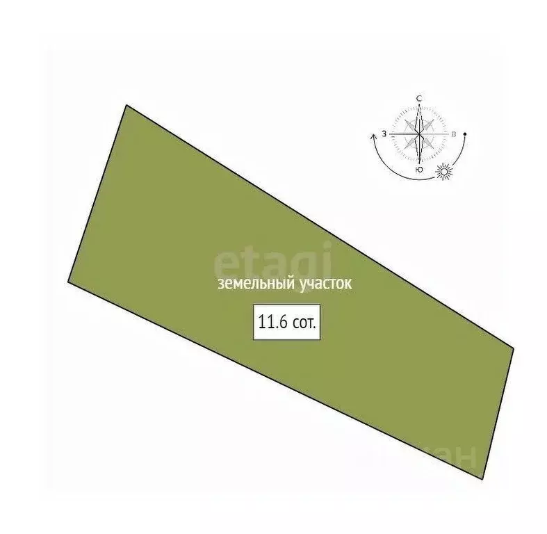 Участок в Амурская область, Благовещенск  (11.6 сот.) - Фото 2