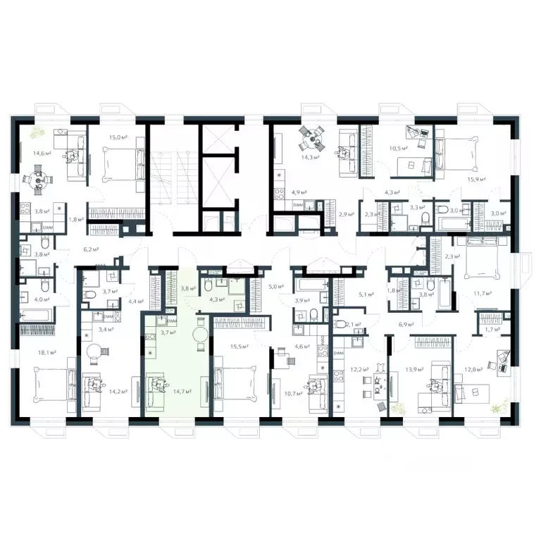 1-к кв. Приморский край, Владивосток Дом на Востоке жилой комплекс, ... - Фото 1