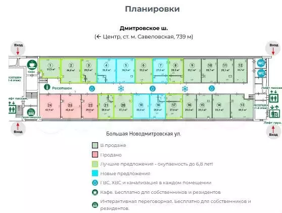 Продажа Офисного помещения, 28 м - Фото 0