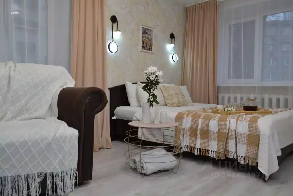 1-к кв. Липецкая область, Липецк просп. Мира, 14 (32.0 м) - Фото 1