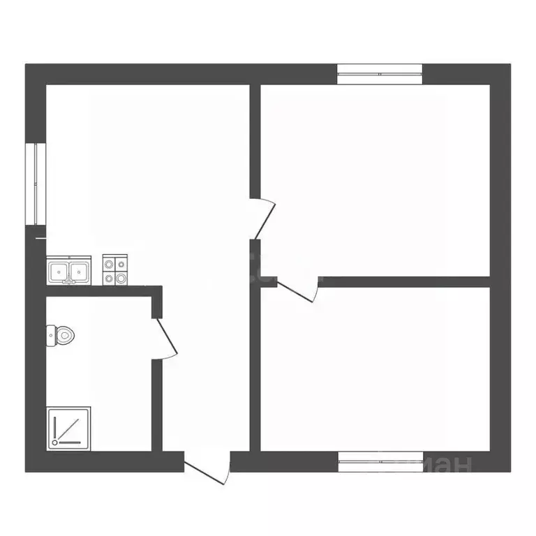 Дом в Тюменская область, Тюмень Рябинка-2 СНТ,  (37 м) - Фото 2
