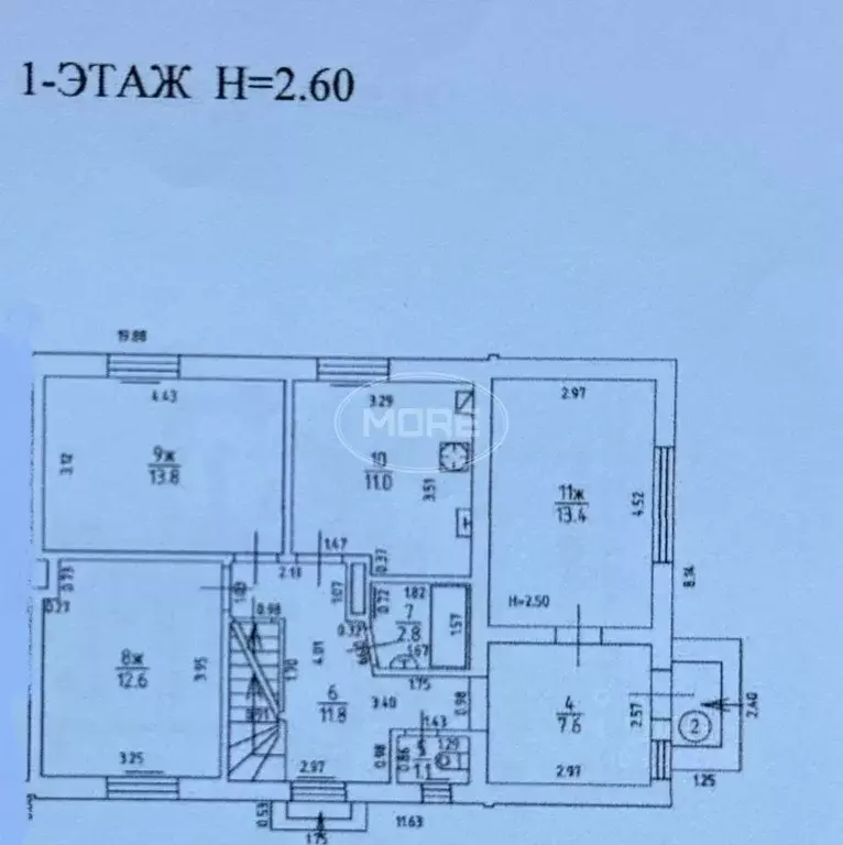 Дом в Калининградская область, Мамоново Колхозная ул., 8 (136 м) - Фото 2
