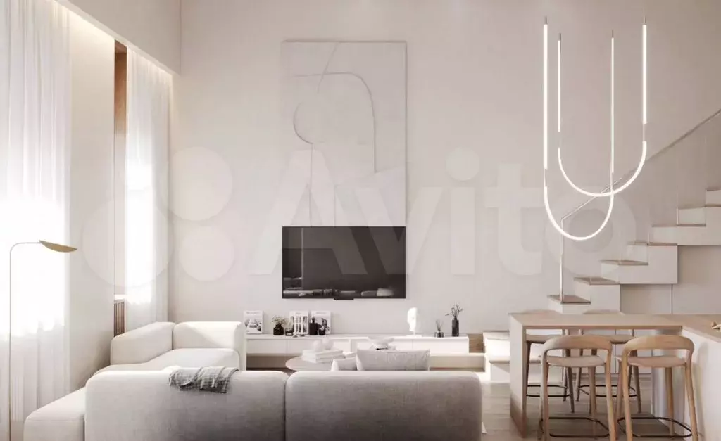 Апартаменты-студия, 23,3 м, 2/9 эт. - Фото 1