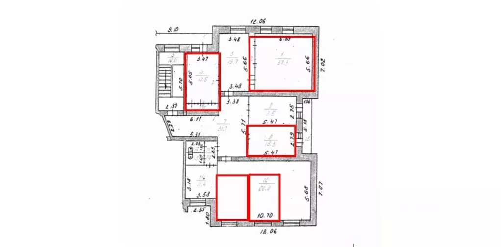 Офис в Марий Эл, Мари-Турек пгт ул. Советская, 22 (110 м) - Фото 1