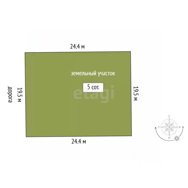 Участок в Тюменская область, Нижнетавдинский муниципальный округ, ... - Фото 2