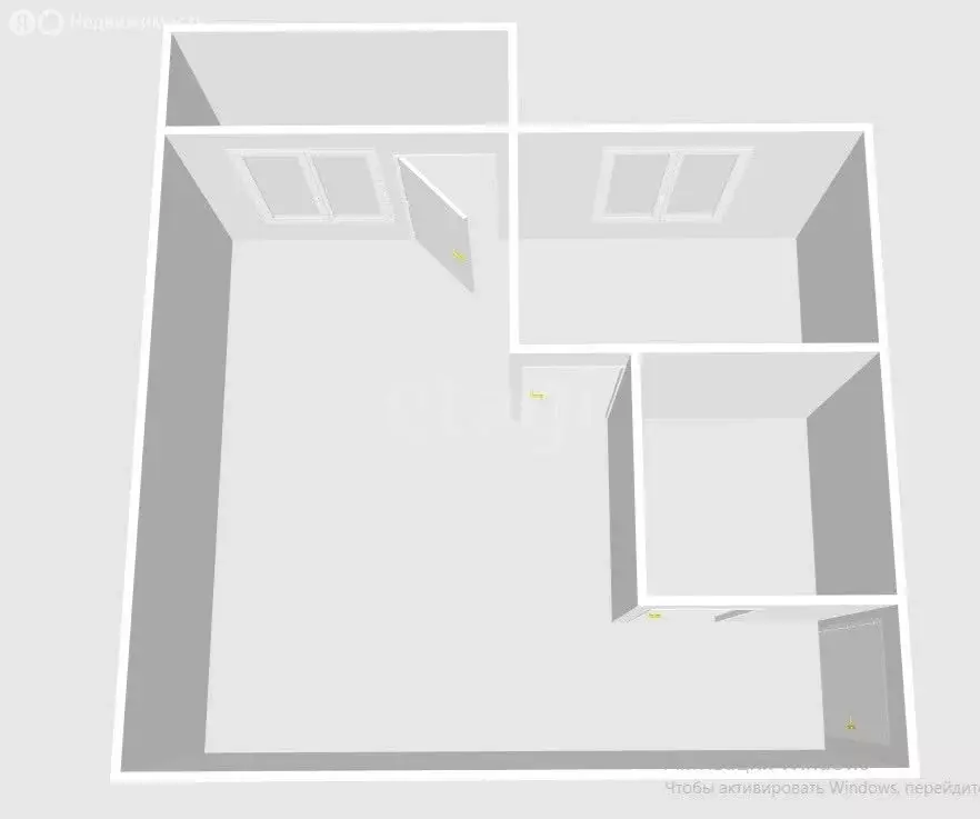 1-комнатная квартира: Южно-Сахалинск, проспект Мира, 95 (30.6 м) - Фото 1