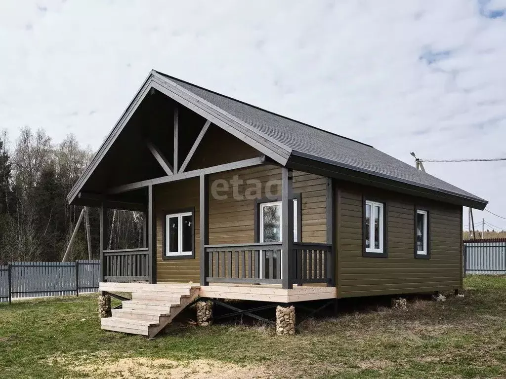 Дом в Калужская область, Боровский муниципальный округ, Совьяки с/пос, ... - Фото 1