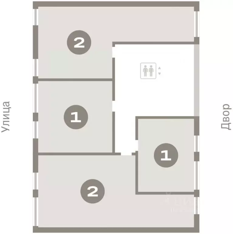 2-к кв. Тюменская область, Тюмень ул. Республики, 205к3 (73.15 м) - Фото 2
