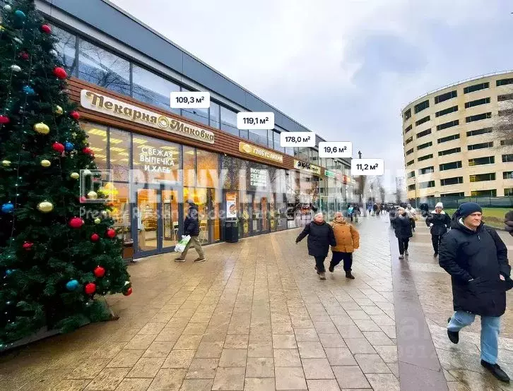 Торговая площадь в Москва Тушинская ул., 24С15 (178 м) - Фото 1