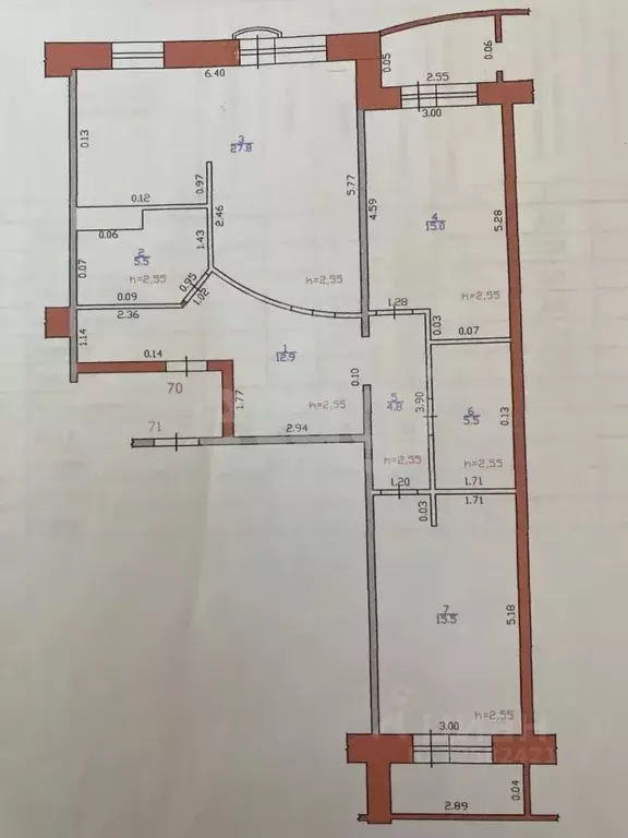 3-к кв. Удмуртия, Ижевск Молодежная ул., 113 (87.0 м) - Фото 2