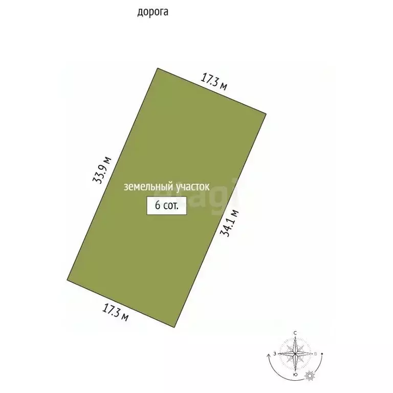 Участок в Крым, Ленинский район, Семисотское с/пос, с. Каменское ул. ... - Фото 2