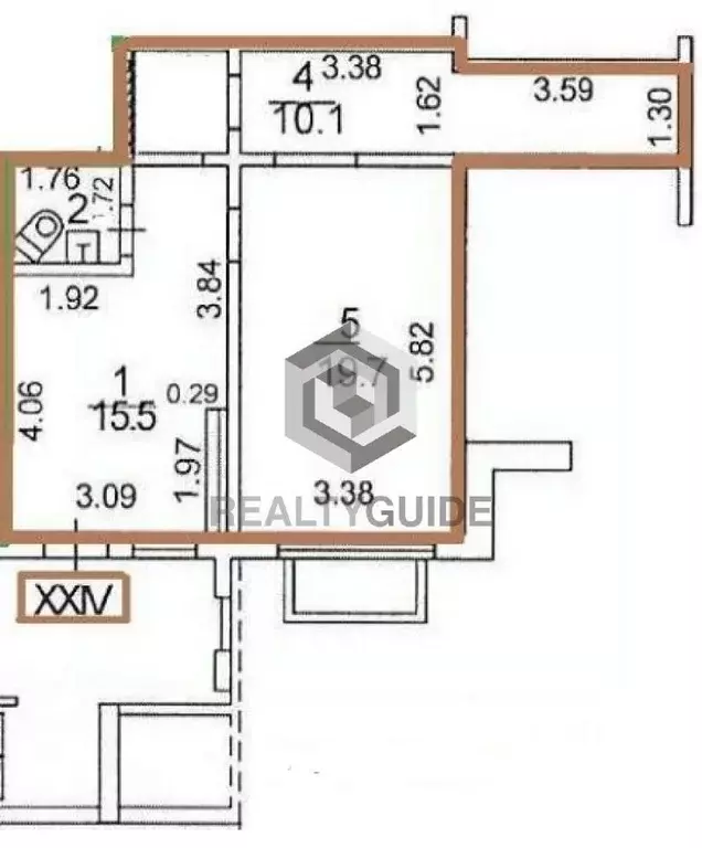 Помещение свободного назначения в Москва Партизанская ул., 22 (51 м) - Фото 1