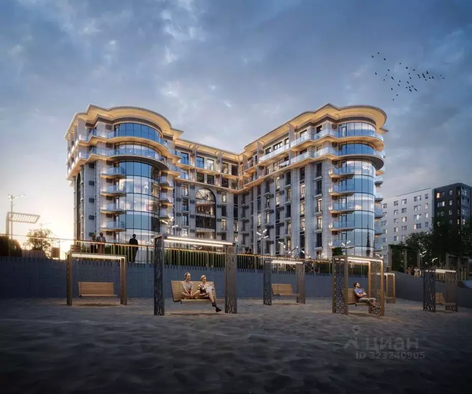 1-к кв. Дагестан, Каспийск ул. М. Халилова, 1А (44.08 м) - Фото 2