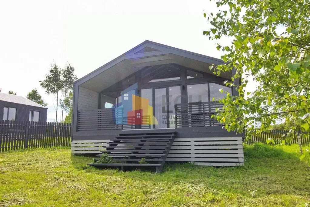 Дом в Тульская область, Алексин городской округ, с. Бунырево  (90 м) - Фото 2