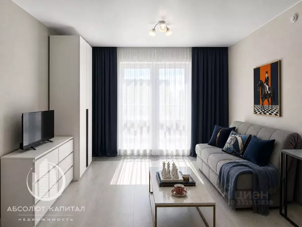 Студия Москва Барклая ул., 6Ак2 (22.0 м) - Фото 1