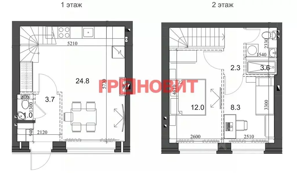 3-к кв. Новосибирская область, Новосибирский район, Мичуринский ... - Фото 1
