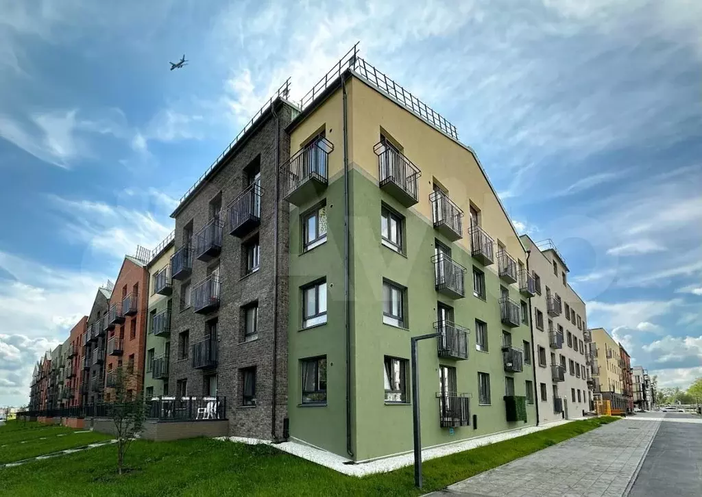 1-к. квартира, 38,9 м, 4/4 эт. - Фото 1