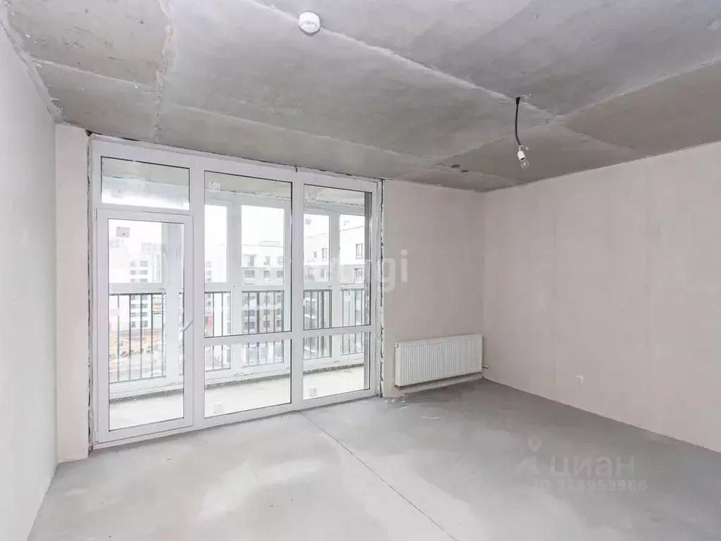 2-к кв. Тюменская область, Тюмень ул. Николая Глебова, 3 (57.6 м) - Фото 2