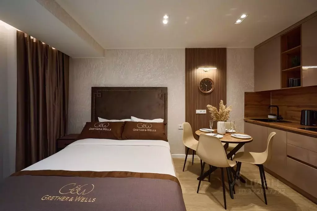 Студия Краснодарский край, Краснодар Уральская ул., 75/6 (27.0 м) - Фото 1