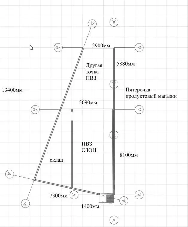 Торговая площадь в Ярославская область, Рыбинск Центральный мкр, ул. ... - Фото 1