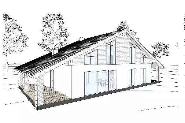 Дом в Пермский муниципальный округ, квартал Усть-Качка (161 м) - Фото 2