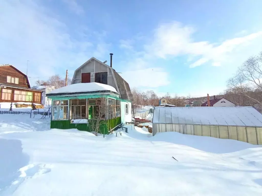 Дом в Камчатский край, Елизовский муниципальный округ, Электроник СНТ ... - Фото 1