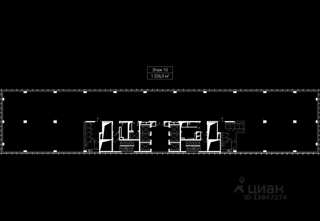 Офис в Москва наб. Пресненская, 6с2 (1226 м) - Фото 1