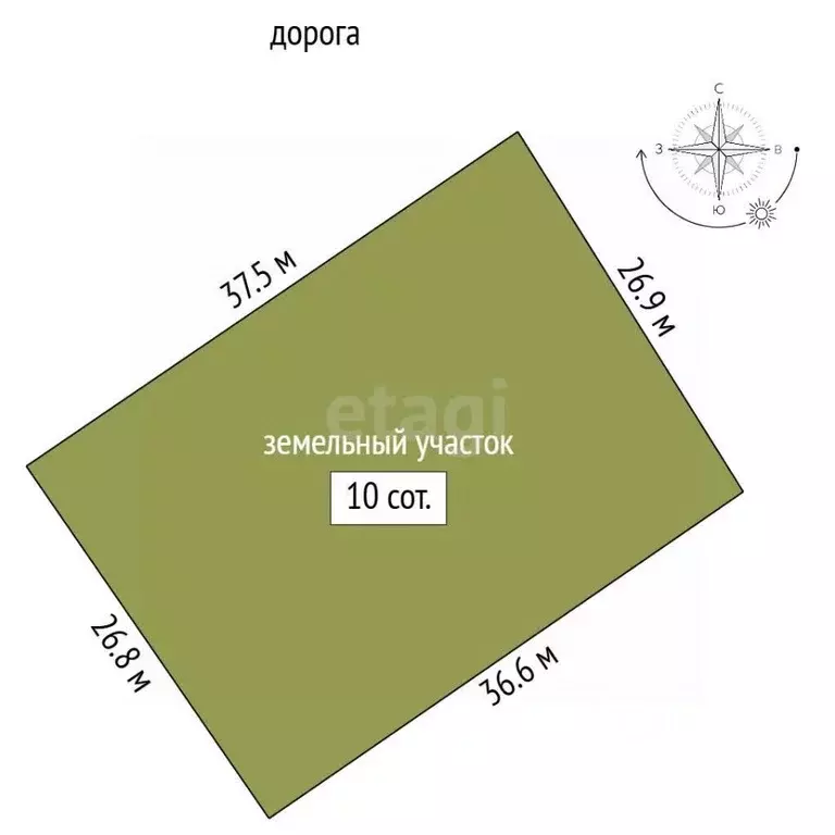 Участок в Ленинградская область, Всеволожский район, Заневское ... - Фото 2