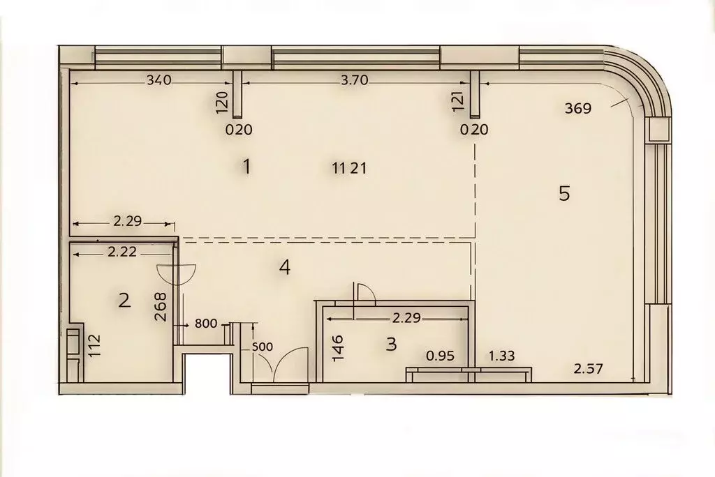 3-комнатная квартира: Москва, проезд Шелихова, 3 (67 м) - Фото 1