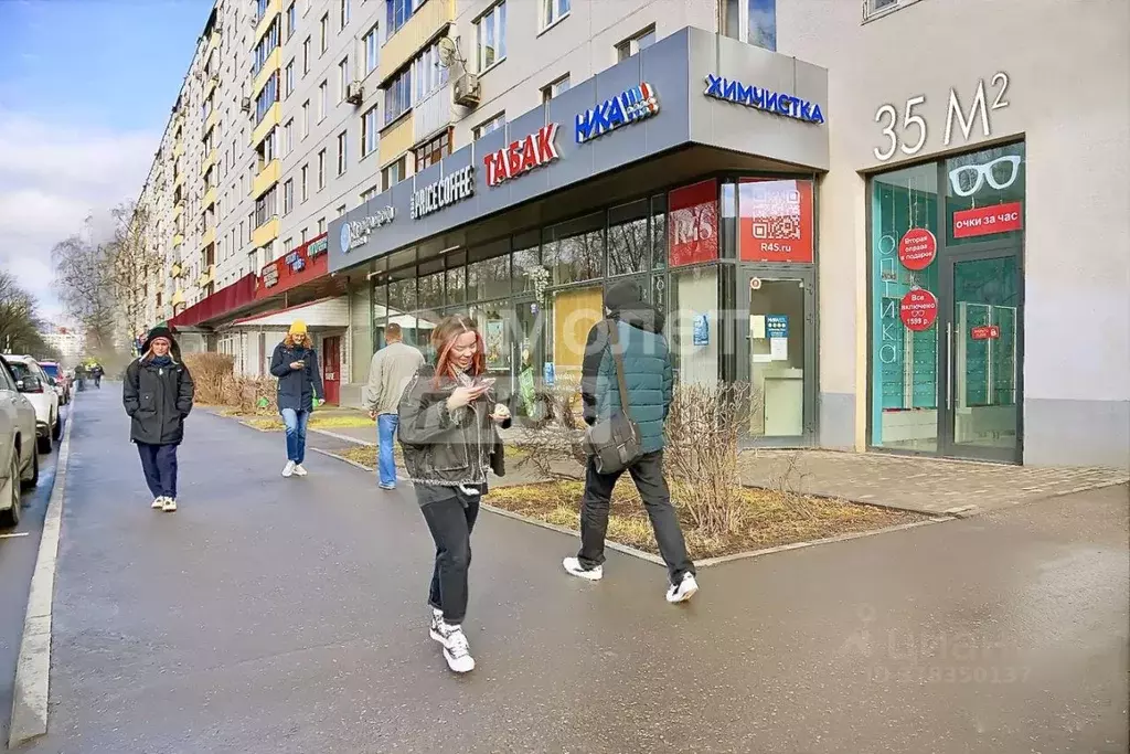 Торговая площадь в Москва бул. Яна Райниса, 2К1 (35 м) - Фото 0