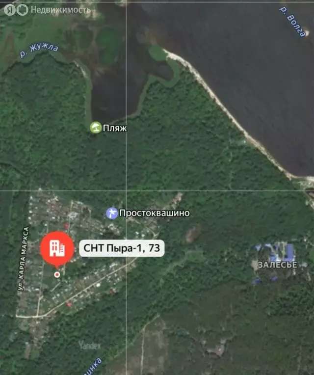 Участок в Нижегородская область, Балахнинский муниципальный округ, СНТ ... - Фото 1