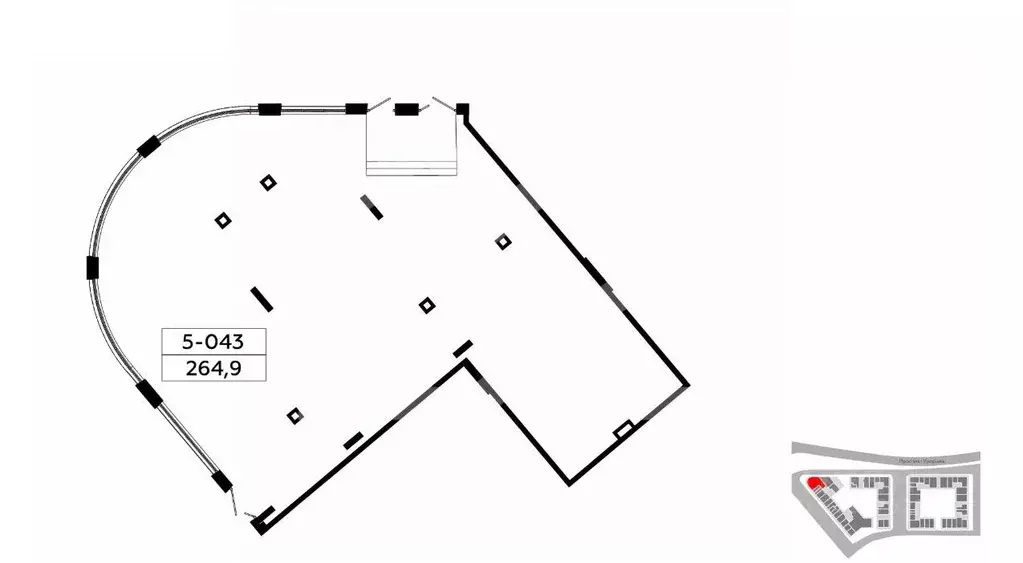 Помещение свободного назначения в Москва Сосенское поселение, просп. ... - Фото 2