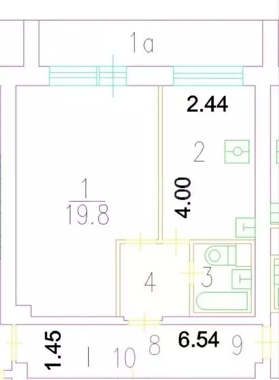 1-комнатная квартира: Москва, улица Берзарина, 5 (35.5 м) - Фото 1
