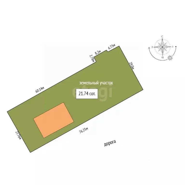 Дом в Мордовия, с. Лямбирь ул. Октябрьская, 86А (363 м) - Фото 1