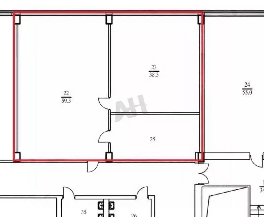 Помещение свободного назначения в Москва Большая Татарская ул., 35С3 ... - Фото 2