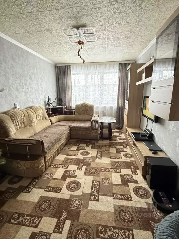 2-к кв. Омская область, Омский район, с. Лузино Комсомольская ул., 12 ... - Фото 1