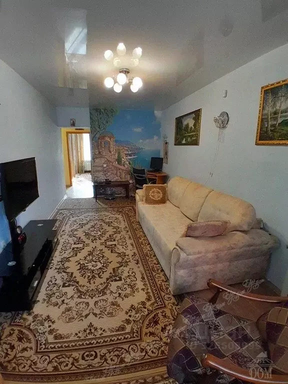 2-к кв. Еврейская автономная область, Биробиджан ул. Ленина, 37А (49.6 ... - Фото 2