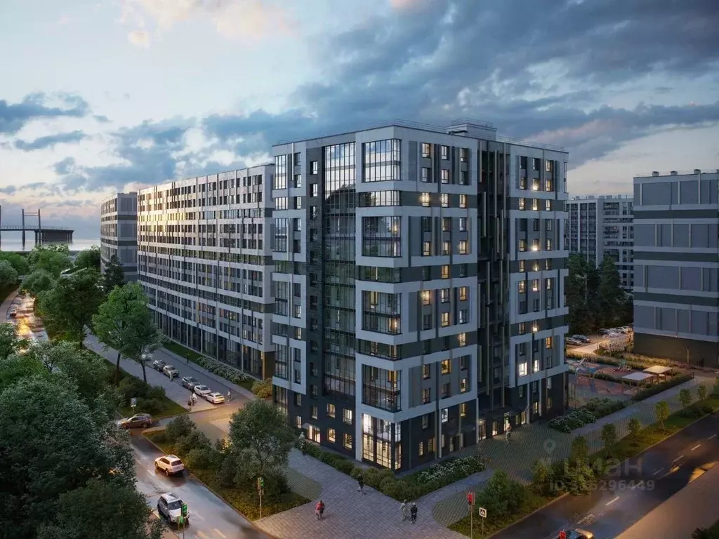 Студия Санкт-Петербург бул. Головнина, 6к1 (33.6 м) - Фото 1