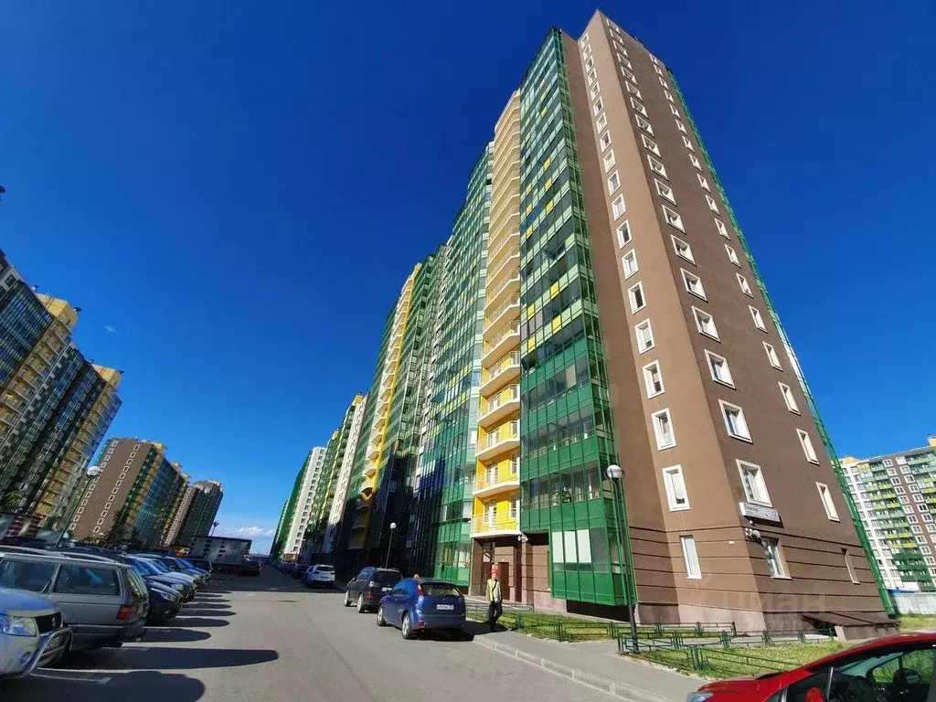 Студия Ленинградская область, Мурино Всеволожский район, ул. Графская, ... - Фото 1