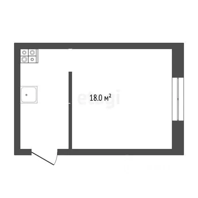 Комната Владимирская область, Муром Орловская ул., 25 (18.0 м) - Фото 1