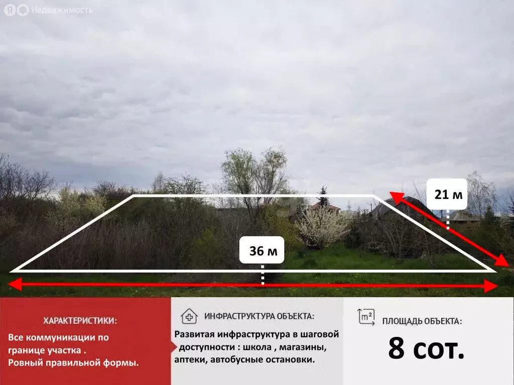 Участок в Симферополь, улица Дертколь (8 м) - Фото 1