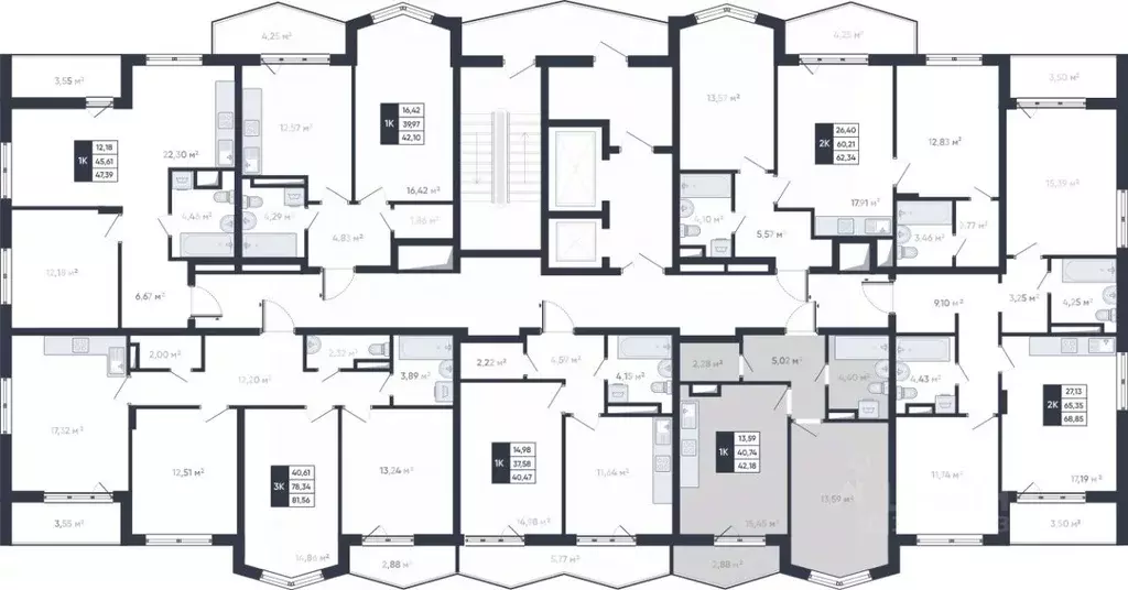 1-к кв. Белгородская область, Старый Оскол Садовые Кварталы мкр,  ... - Фото 2