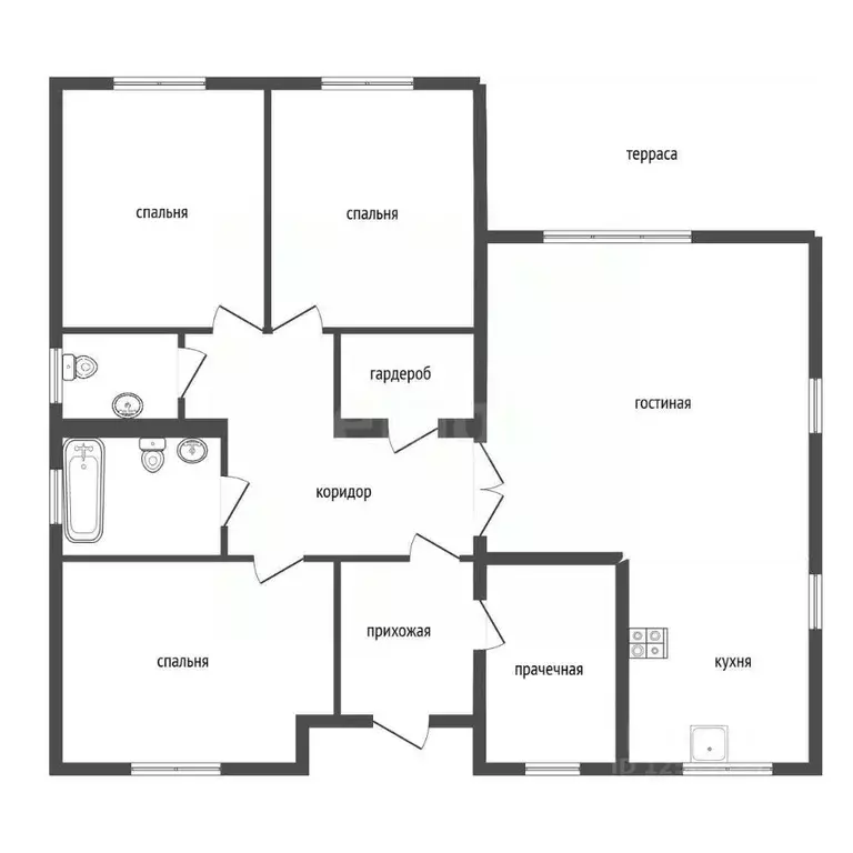 Дом в Воронежская область, Воронеж ул. Кантемировская, 19 (129 м) - Фото 2