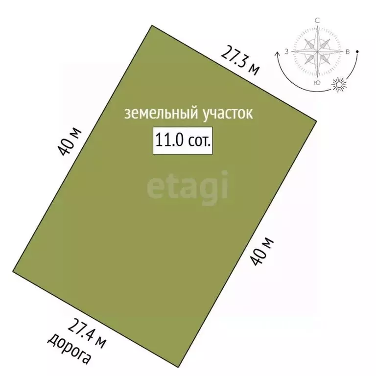 Участок в Крым, Симферопольский район, Добровское с/пос, с. Пионерское ... - Фото 2